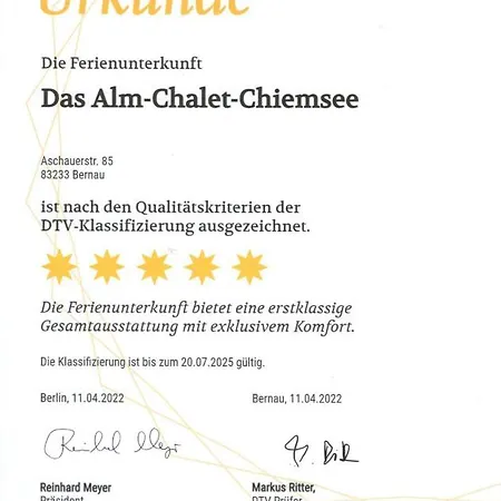 Дом отдыха Alm-chalet-chiemsee